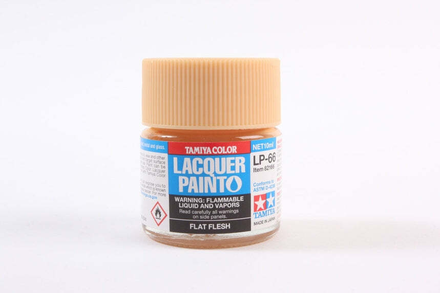 Tamiya 82166 LP-66 Flat Flesh Lacquer Paint 10ml TAM82166 – US