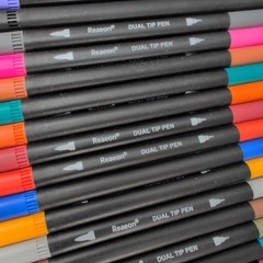 Mixed Brands Multicolor Marker Lot POSCA Shuttle Art Tulip Zebra Staedtler