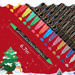 Artistic Dual Tip Paint Pens – 60 Colors for Creative Gift Giving & Projects