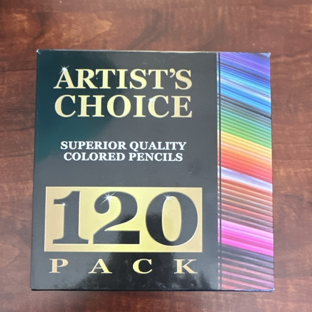 Artist’s Choice 120 Colored Pencil/Crayon Multicolor Set Superior Quality Pack