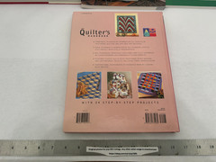 (5) Quilt Books: Quilter’s Handbook, Classic Quiltmaking, A Patchwork Alphabet