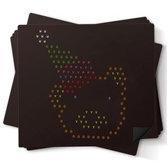 Ayidawedo 20PCS Refill Templates for Light Up 6.8×8 inches, Colorful