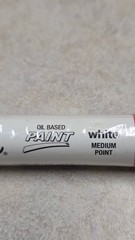 6 of Sharpie Oil Based medium point Paint Marker, red +gold +yellow +white
