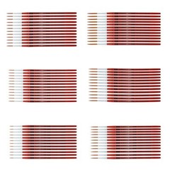 CLB-6 Classroom Artist Brush Box Set | Liners 72 pcs