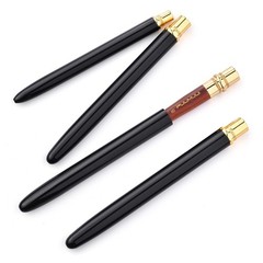 Fuumuui 4pcs Elegant Kolinsky Sable Watercolor Brushes – Travel Kit with Lea…