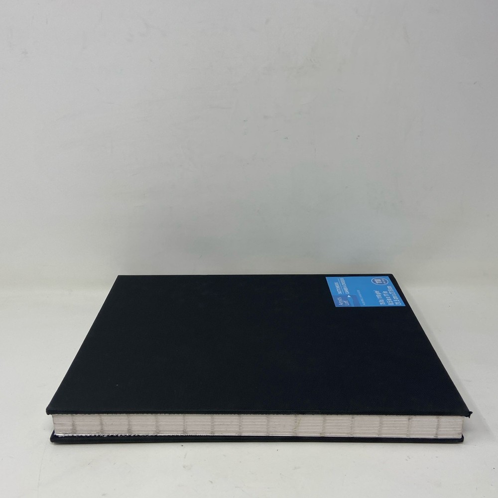 Artist’s Loft Black 8.5×11 Lay-Flat Hardbound Sketchbook, 110 Sheets