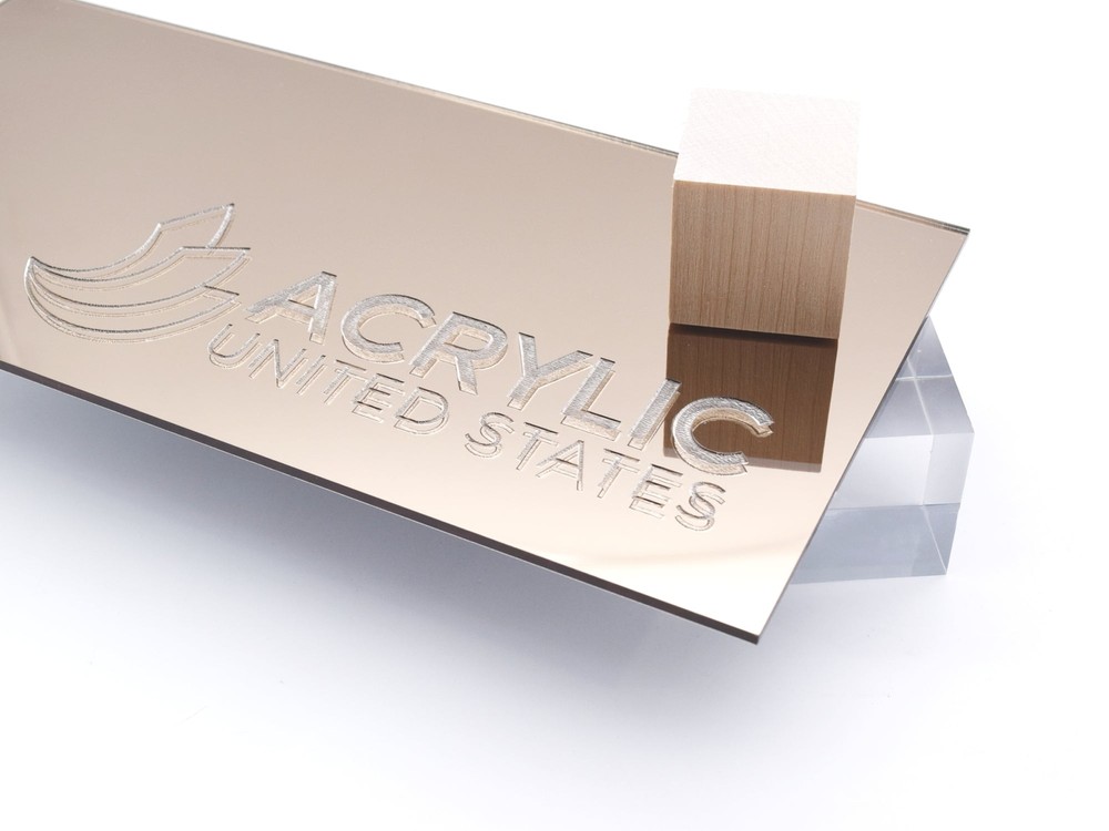 1/8″ Bronze Mirror #1600 Acrylic Sheet