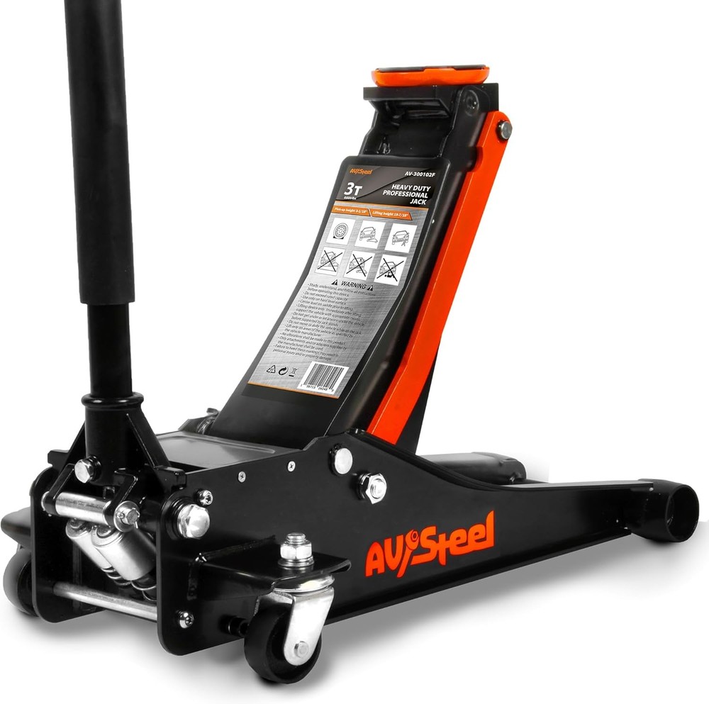 Low Profile Floor Jack 3 Ton (6600 lbs), Heavy Duty Hydraulic Jack for Car, Heav