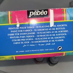 Pebeo PE075000 Discovery Paint Set 45ml 10/Pkg-Setacolor Transparent