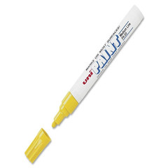 Sanford Uni Paint Marker Bullet Point Yellow Dozen 63605