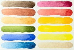 Daniel Smith 12 Color Half Pan Watercolor Set with Bonus Empty Pans