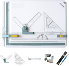 Inch A3 Drawing Board Drafting Table Multifunctional Drawing Board Table with Cl