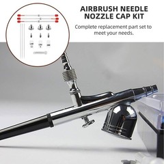1 Set/10PCS Airbrush Needle and Nozzle Replacement Airbrush Repair Supply
