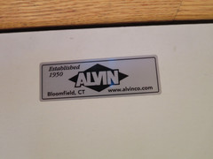 Alvin Parallel Straightedge 30 X42 Drawing Board MADE IN USA