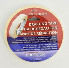 New Pacific Arc Drafting Tape 3/4 in x 60 yd Roll Non-Damaging
