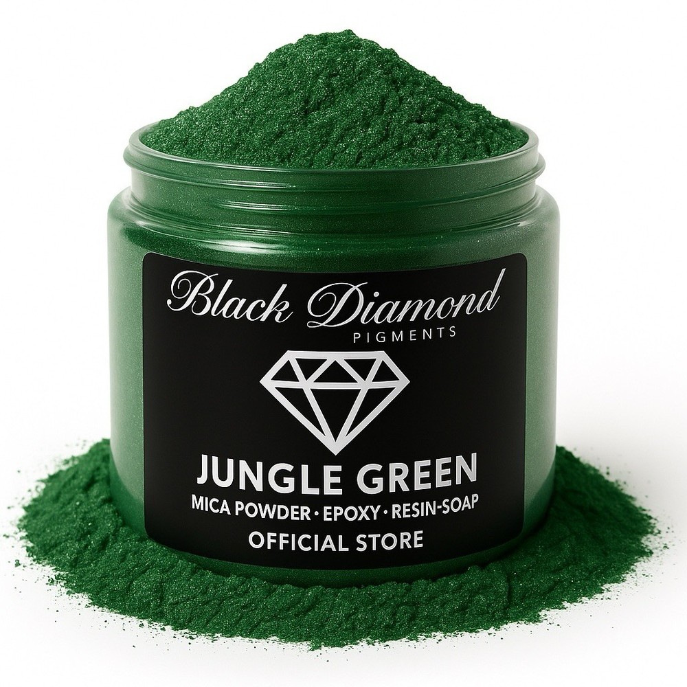 Black Diamond Pigments® | Jungle Green is a premium professional pigment