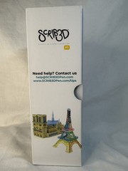 SCRIB3D P1 3D Printing Pen with Display – Includes 3D Pen, 3 Starter Colors
