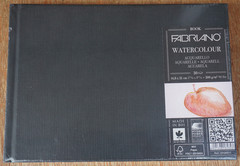 Watercolour 30 Sheet Sketchbook Fabriano Aquarello 200gsm, 5 3/4 x 8 1/4, NEW