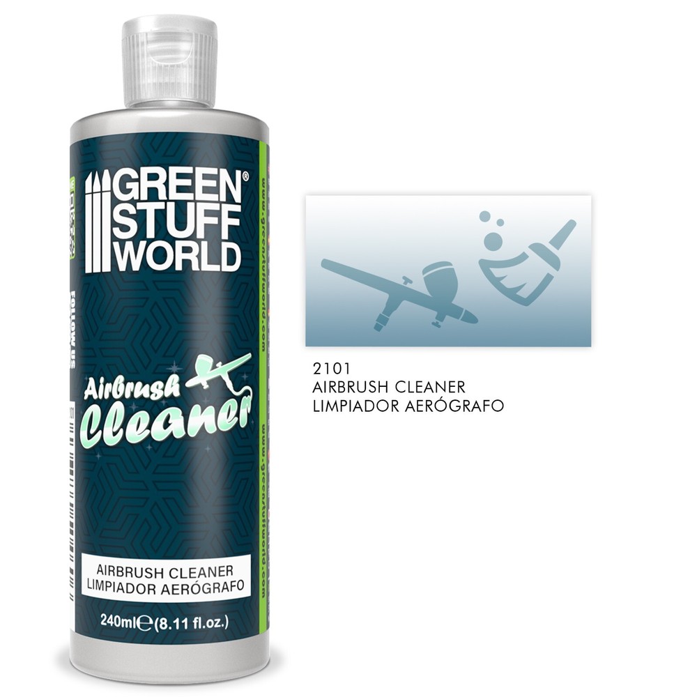 Airbrush Cleaner 240ml – Airbrush and Brush Paint consistent GSW