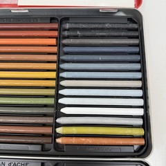 Caran D’Ache Neocolor II Aquarelle Water-Soluble Wax Pastels 84 Color Set