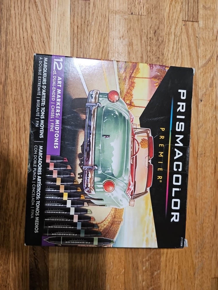 Prismacolor Premier Midtones Dual Ended Fine Chisel
