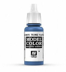 Vallejo Flat Blue Paint, 17ml
