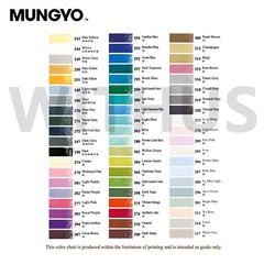 Mungyo MOPV-120 Soft Oil Pastels WOOD Box Set of 120 – Assorted Color brand NEW