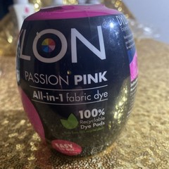 Dylon Machine Dye Pod, 350g, Passion Pink 350 g (Pack of 1), easy tu used