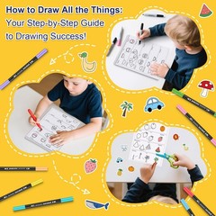 How to Draw Everything for Age 4-8 – 12, 500 Simple Step By Step Drawings for…