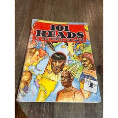 Vintage Walter Foster 101 Heads in Pen Pencil and Brush Art Instruction Book