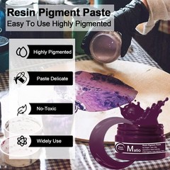 Matio Turquoise Resin Pigment Paste, 1.8oz/50g Color Dye 50g,