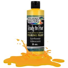 Sunflower Iridescent Special Effects Pouring Paint – 8 Ounce Bottle