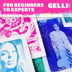Gelli Arts Gel Printing Plate – 9″x12″ Reusable Gel Printing Plate, Printmaking