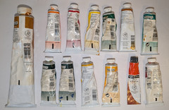Oil Paint Tubes Lot Multicolor Most Winsor & Newton Winton Yellow Ochre & more