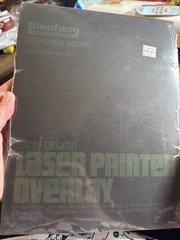 Hunt Bienfang Laser Printer Overlay Paper Pad 50 Sheets 8.5″x 11” USA Made