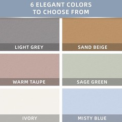 Somime 9×12 Sanded Pastel Paper Pad for Artists, 12 Sheets of 6 Assorted Light C