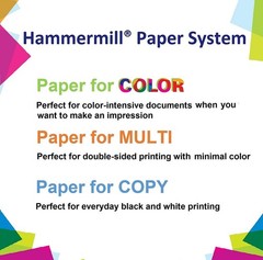 Cardstock 100 lb 17 x 11 3 Pack 750 Sheets White Hammermill Premium Color Copy