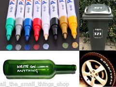 Permanent Universal Oil Paint Marker Pen for Rubber Glass Metal Tyres Bin Number