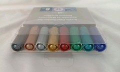 Artist’s Loft Acrylic Paint Marker Set 8 Piece Metalic Academic Level New