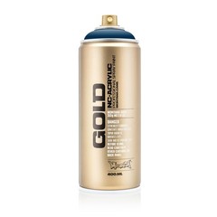 Montana Cans Gold Fast Dry Spray Paint 13.5Oz Blue Flexible Acrylic Matte