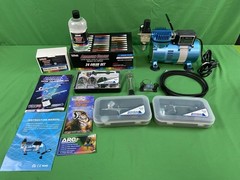 Master Airbrush ABD KIT-Professional Airbrushing System Kit & 24 Color Set