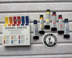 Daniel Smith Extra Fine Watercolor Essentials Set, 6 x 5ml Tubes, Multicolor