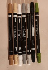 Close To My Heart Exclusive Inks Marker Set – Basic Antique (6) + 1 Extra