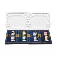 Mijello MWCP-7036 Mission Gold Class Watercolor 7ml 36 Colors Palette Set