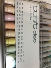 COPIC Ciao Start 72 colors set anime comic manga pen Japan COPIC Ciao Start 72