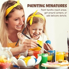 Miniature Paint Brushes, 11pcs Micro Detail Paint Brushes for Model, Paint by…