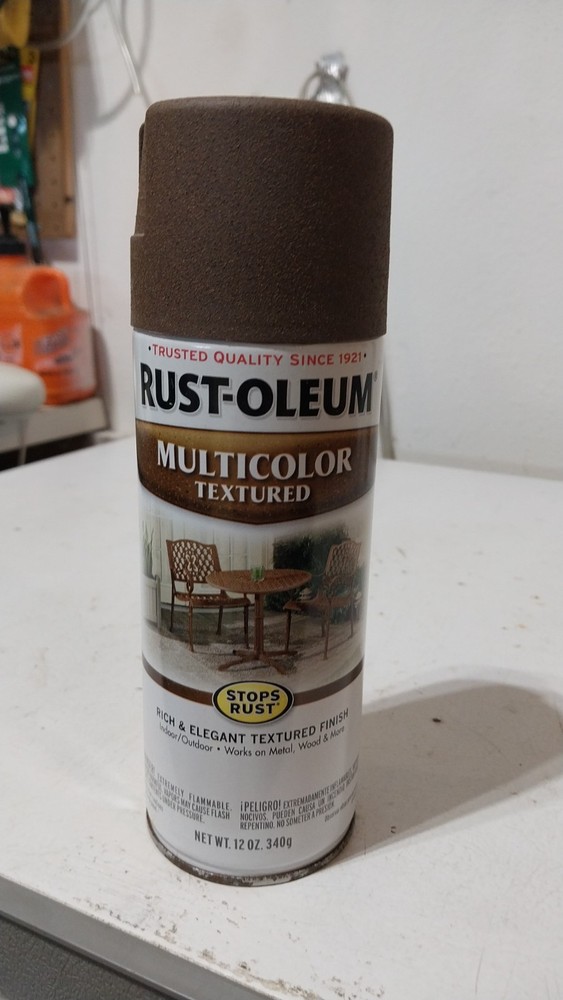Rust-Oleum Multicolor Textured Spray Paint 12oz Autumn Brown