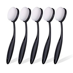 Craft Ink Blending Brush Set 5 pcs Same Size Color Blending Paper 5 PCS Black