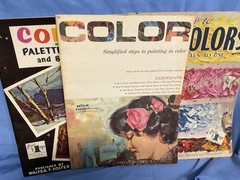 5 Walter Foster Books On Color, 56, 63, 76, 154, 182, Powell, Enabnit