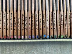 Karisma Colour Colored Pencils Rare 36 Count Including Metallic Jade